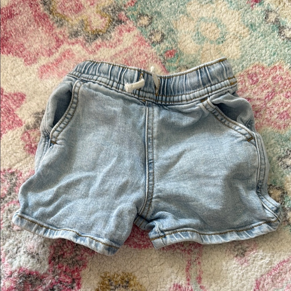 Cat & Jack Blue Casual Denim Shorts